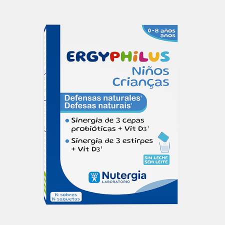 Ergyphilus niños – 14 sobres – Nutergia
