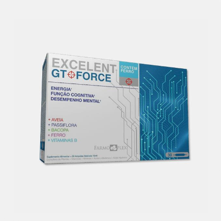 Excelent Gt Force – 30 ampollas – Farmoplex