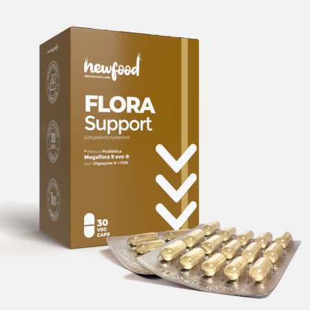 FLORA Support – 30 cápsulas – NewFood