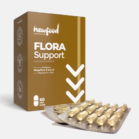 FLORA Support – 60 cápsulas – NewFood