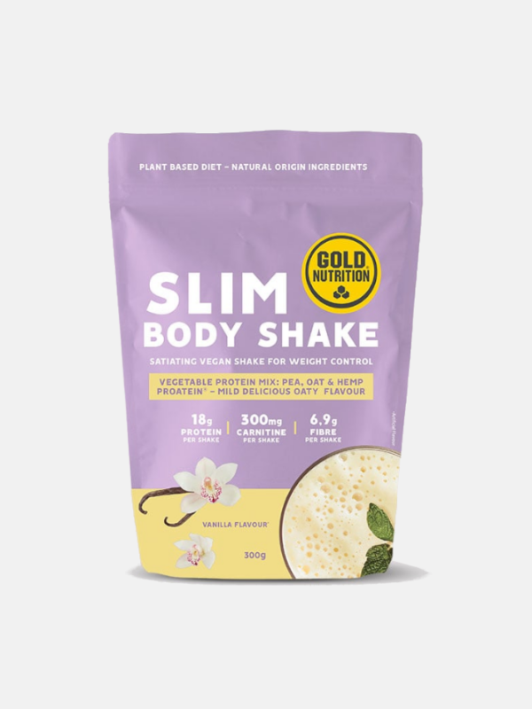 Slim Body Shake Vainilla - 300g - Gold Nutrition