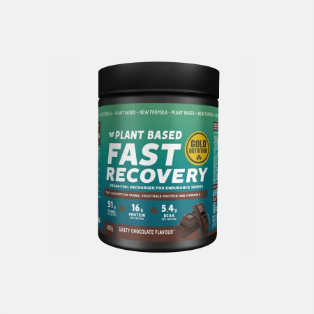 Plant based Fast Recovery Chocolate – 600g – Gold Nutrition