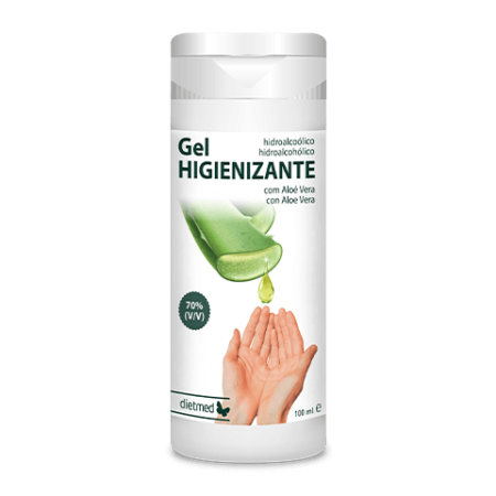 Gel desinfectante de manos con Aloe vera – 100ml – Dietmed