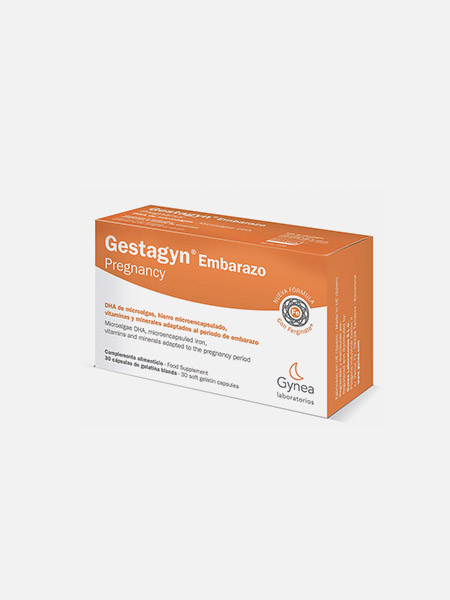 Embarazo Gestagyn – 30 cápsulas – BioJam – Nutribio