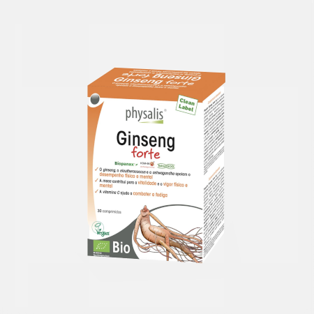 Ginseng fuerte – 30 tabletas – Physalis