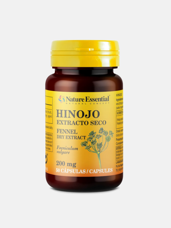 Hinojo 200 mg - 50 cápsulas - Nature Essential