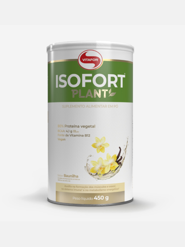 Isofort plant Vainilla - 450g - Vitafor