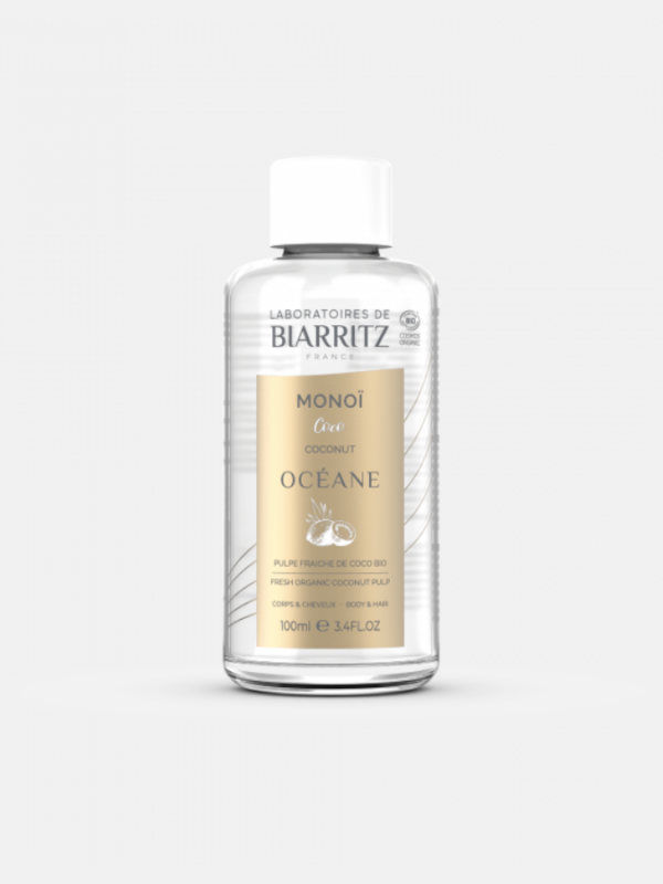OCÉANE Monoi oil Coconut Bio - 100ml - Biarritz