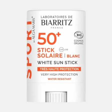 ALGA MARIS Sport Sunscreen Stick White SPF50+ – 12g – Biarritz