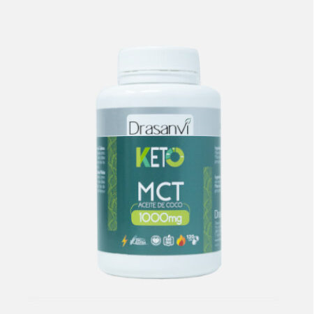 Aceite MCT Keto – 120 Cápsulas – Drasanvi