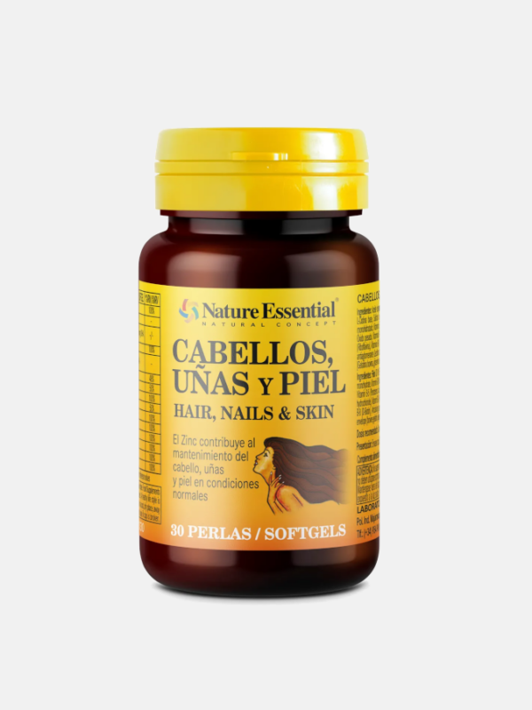 Cabello, Uñas y Piel - 30 cápsulas - Nature Essential