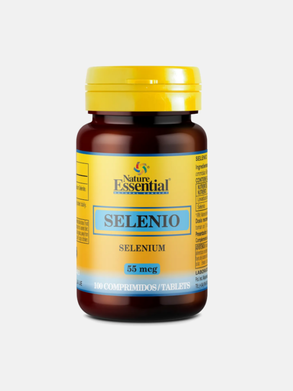 Selenio 55 mcg - 100 comprimidos - Nature Essential