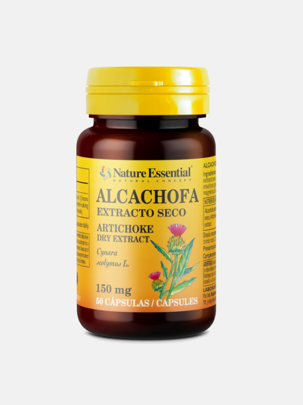 Alcachofa 150 mg - 50 cápsulas - Nature Essential