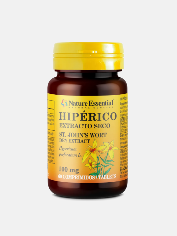 Hipérico 100 mg - 60 comprimidos - Nature Essential