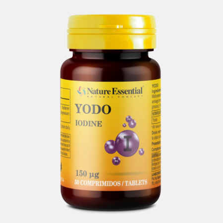 Yodo 150 mcg – 50 comprimidos – Nature Essential