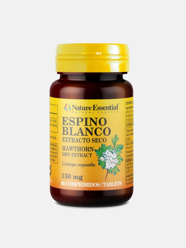 Espino blanco 150 mg - 60 comprimidos - Nature Essential