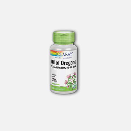 Aceite de Orégano 150 mg – 60 cápsulas – Solaray