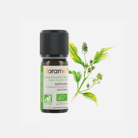 Aceite Esencial Ravintsara Cinnamomum Camphora – 10ml – Florame