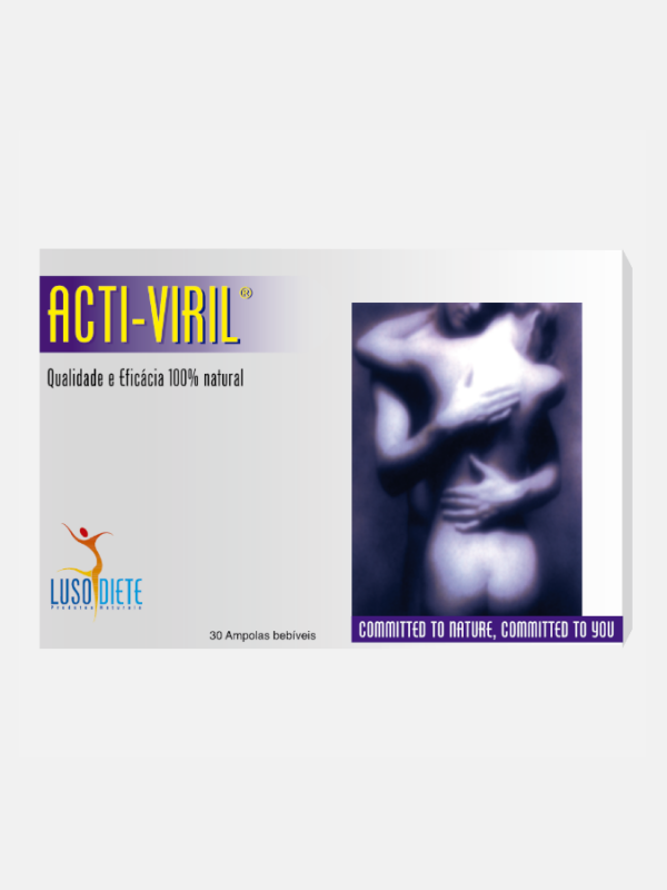 Acti-Viril - 30 ampollas - Lusodiete