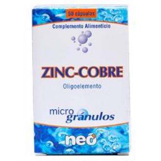 ZINC-COBRE microgranulos NEO 50cap.