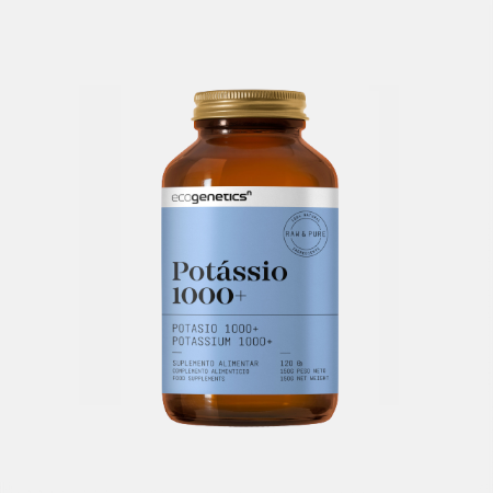 Potasio 1000+ – 120 cápsulas – EcoGenetics