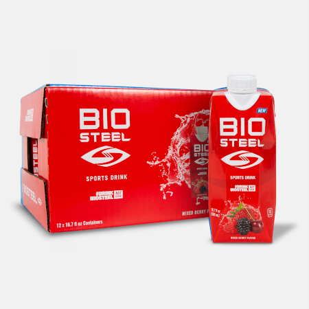 Ready to Drink Mixed Berry Frutos Rojos – 12 x 500ml – BioSteel