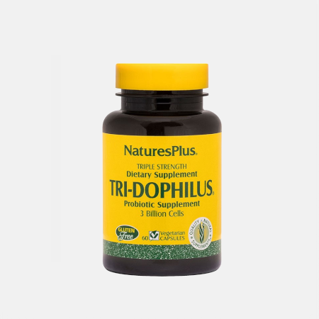 Tri-Dophilus – 60 cápsulas – Natures Plus