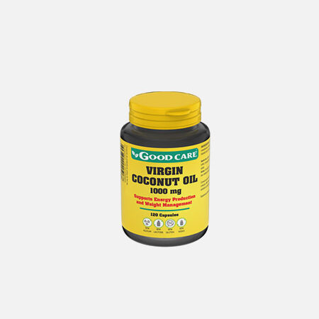ACEITE DE COCO VIRGEN 1000 mg – 120 cápsulas – Good Care