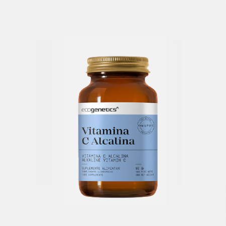 Vitamina C Alcalina – 60 cápsulas – EcoGenetics