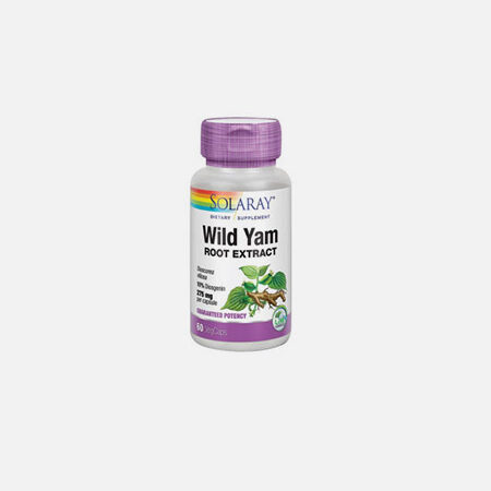 Wild Yam – 60 cápsulas – Solaray