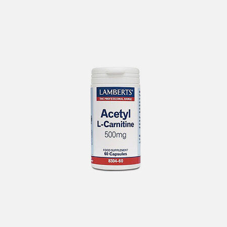 Acetil L-Carnitina 500 mg – 60 tabletas – Lamer