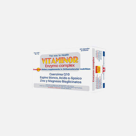 Complejo ENZYMO – 60 cápsulas – Vitaminor
