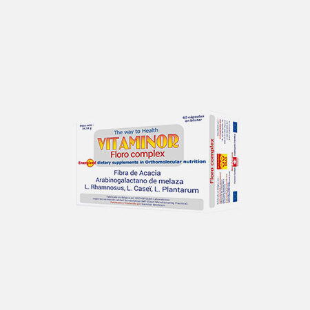 Complejo FLORO – 60 cápsulas – Vitaminor