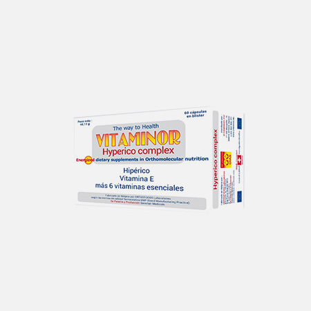 Complejo HYPERICO – 60 cápsulas – Vitaminor