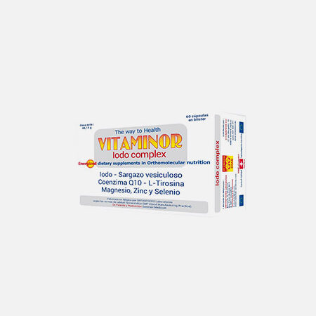 Complejo IODO – 60 cápsulas – Vitaminor