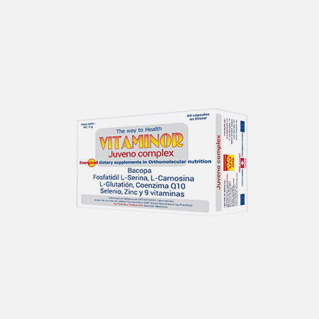 Complejo JUVENO – 60 cápsulas – Vitaminor