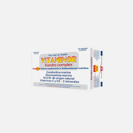 Complejo KONDRO – 60 cápsulas – Vitaminor