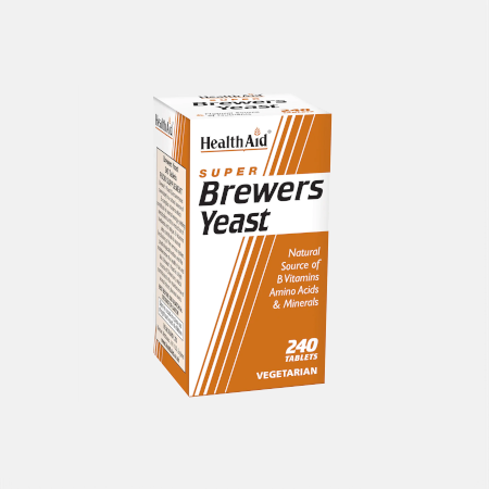 Levadura de cerveza – 500 comprimidos – Health Aid