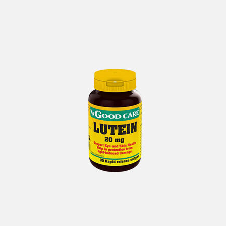 Luteína 20 mg – 30 cápsulas – Good Care