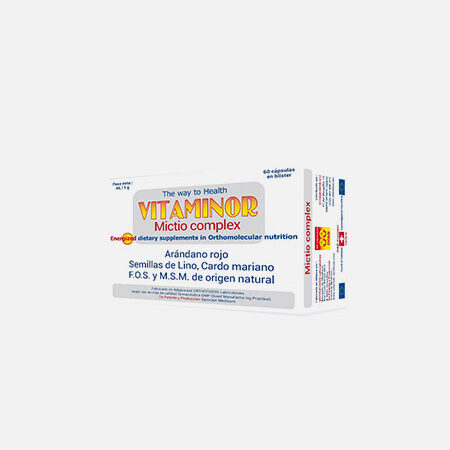 Mictio Complex – 60 cápsulas – Vitaminas