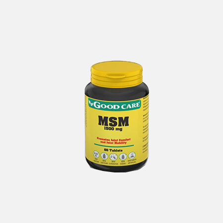 MSM 1500 mg – 60 tabletas – Buen cuidado
