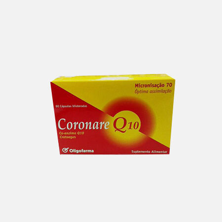 Q10 Coronare – 60 cápsulas – Oligopharma
