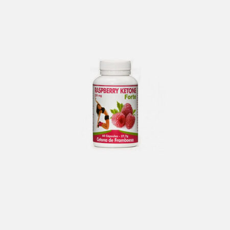 Frambuesa cetona Forte 250 mg – 60 cápsulas – Natiris