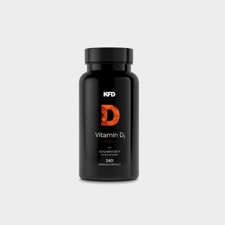 Vitamina D3 2000IU – 240 comprimidos – KFD Nutrition