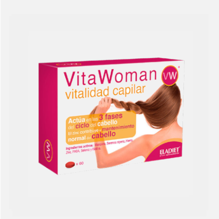 VitaWoman Vitalidad Capilar – 60 comprimidos – Eladiet