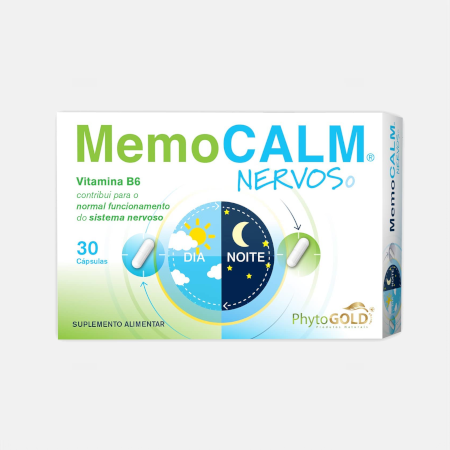 MemoCalm Nervios – 30 cápsulas – Phytogold