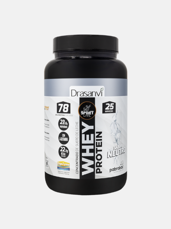 Whey Protein Concentrada Neutra - 750g - Drasanvi