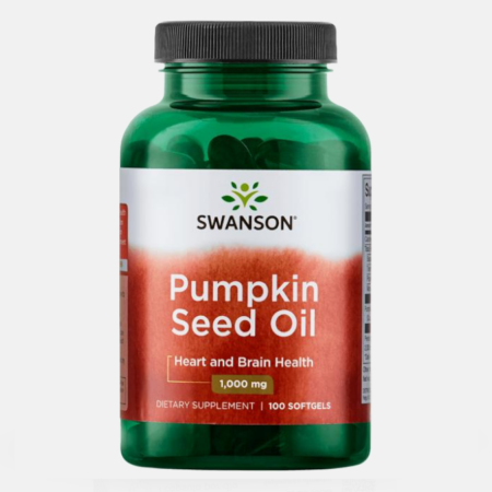 Pumpkin Seed Oil – 100 cápsulas – Swanson