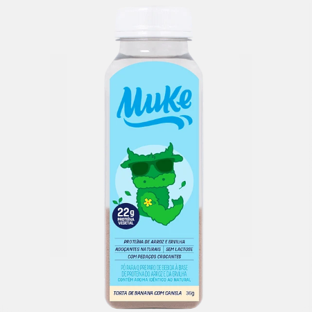 Muke Proteína Vegetal Plátano y Canela – 36g – +Mu