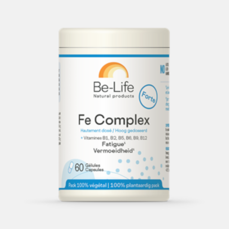 Fe Complex – 60 cápsulas – Be-Life